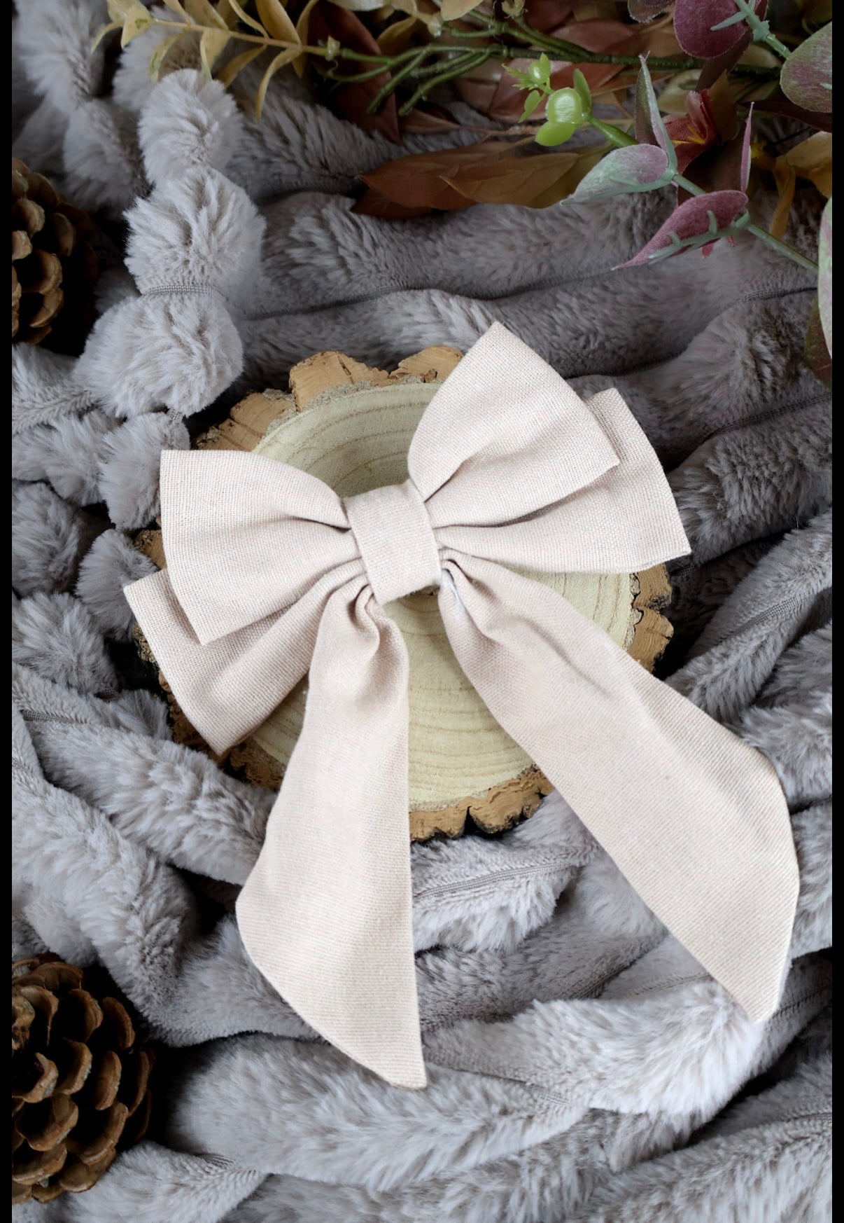 Latte Dog Sailor Bow