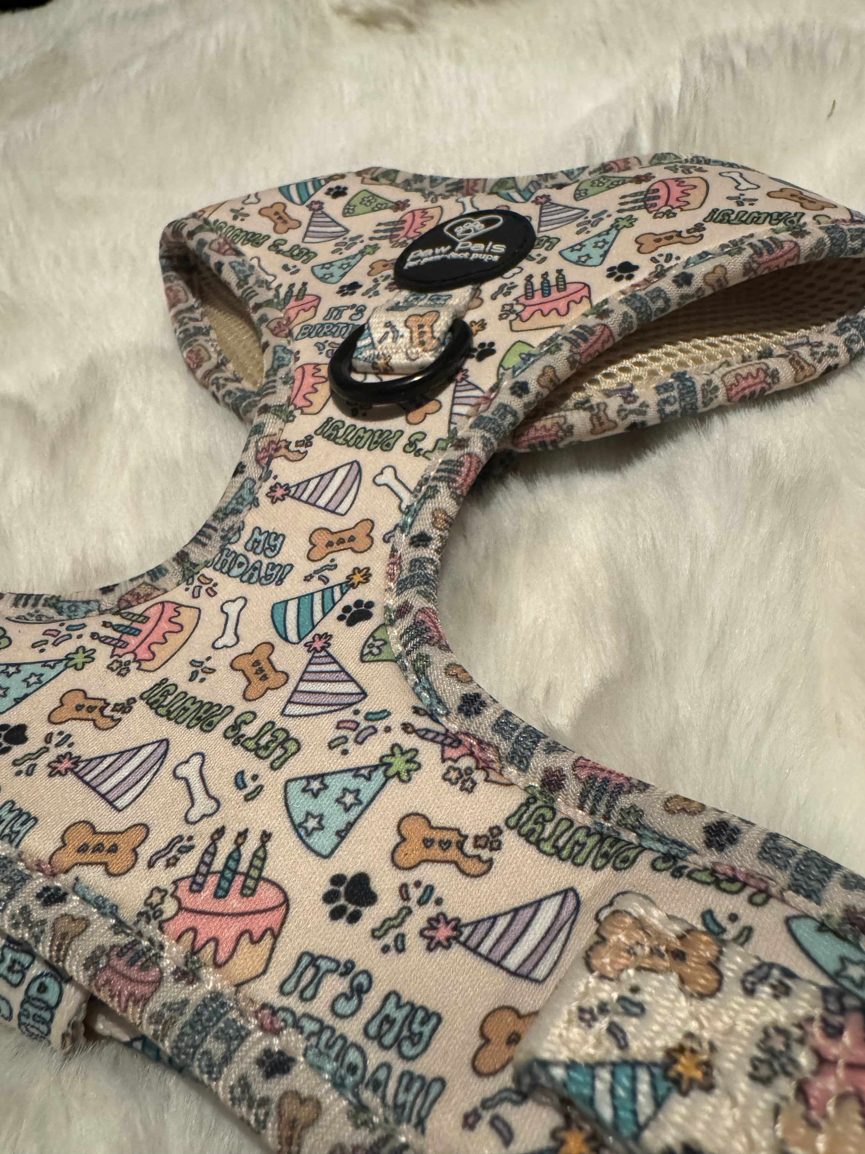 Birthday Pup Harness