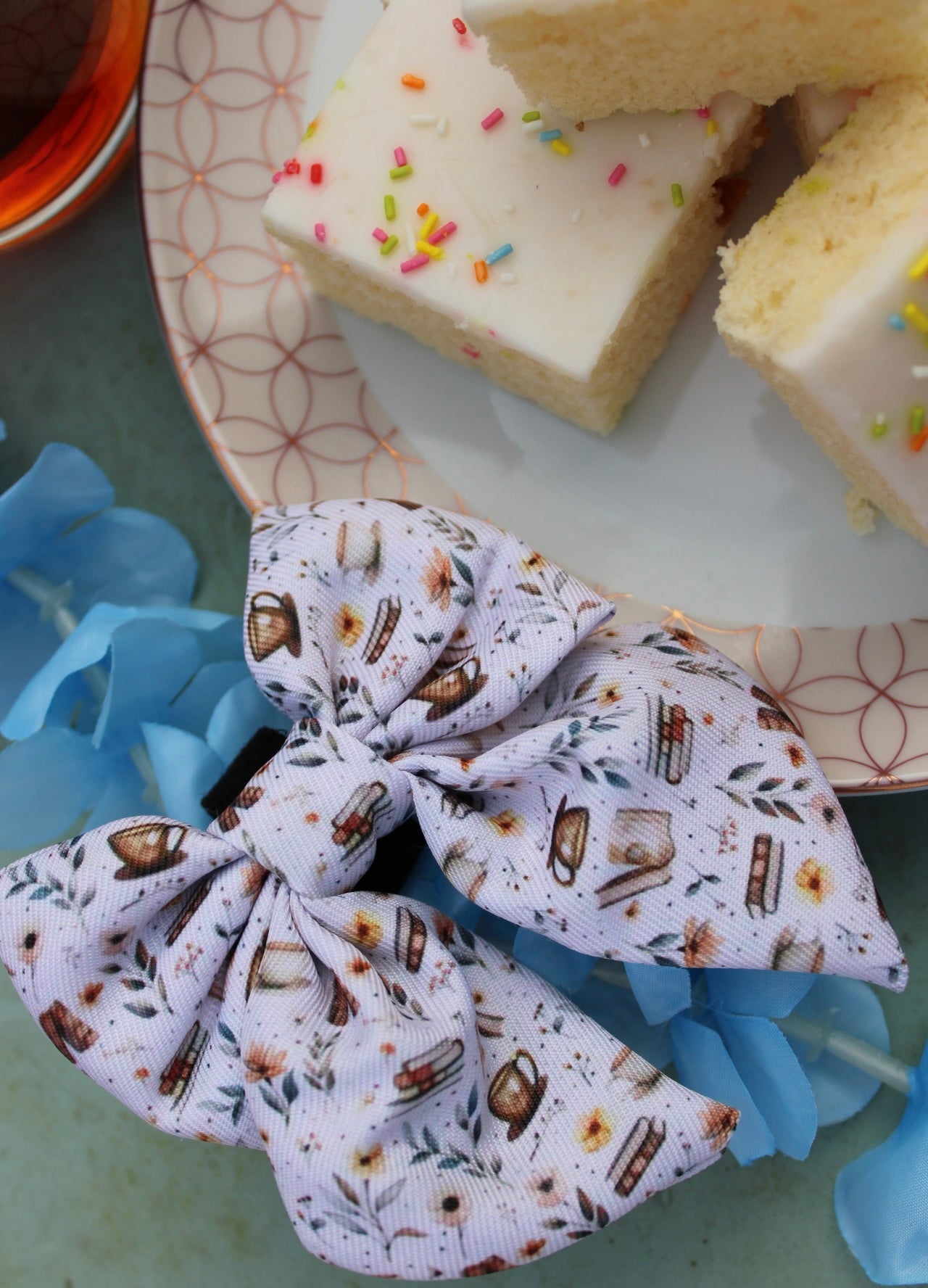 Coffee & Pup Club Sailor Bow