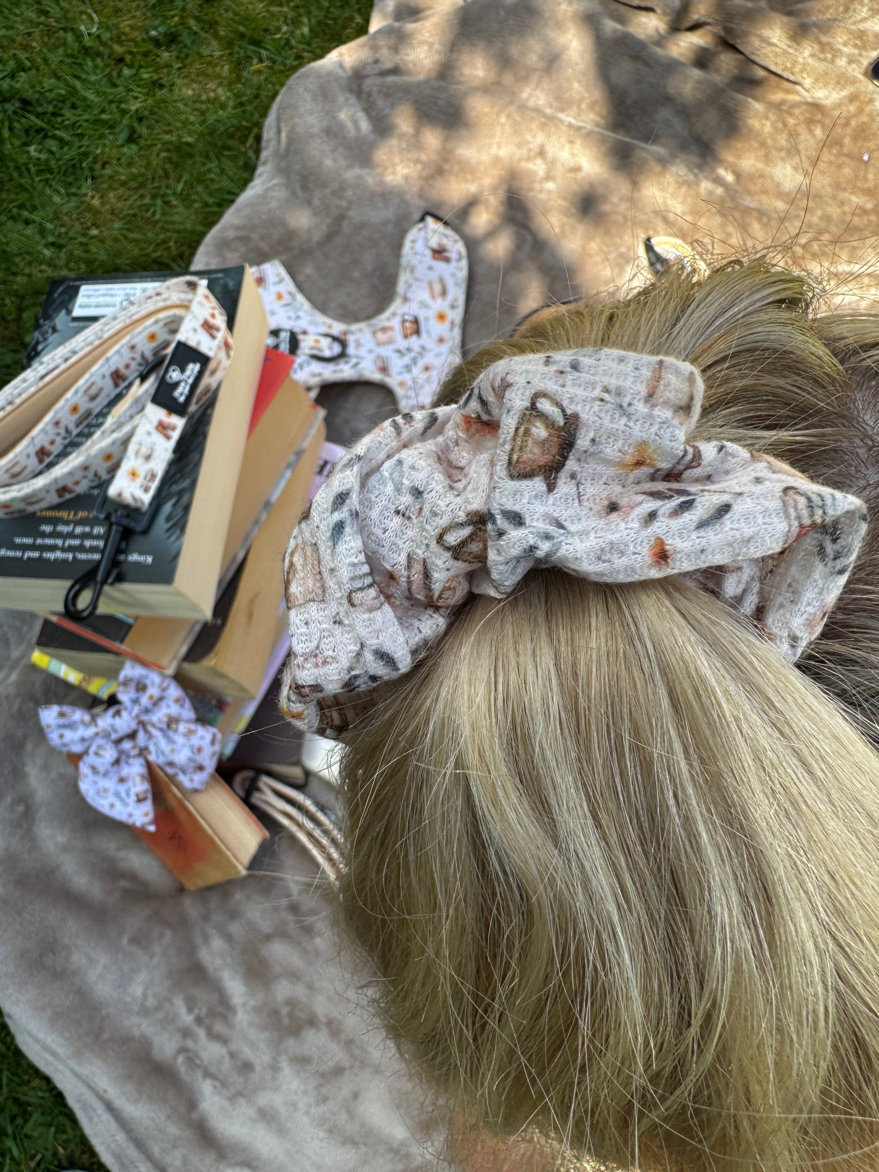 Coffee & Pup Club Scrunchie