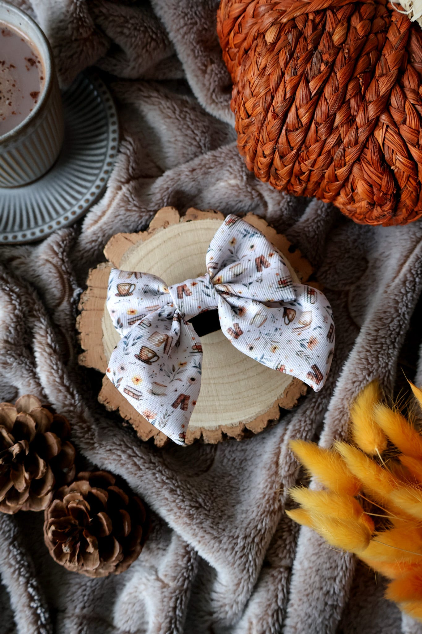 Coffee & Pup Club Sailor Bow