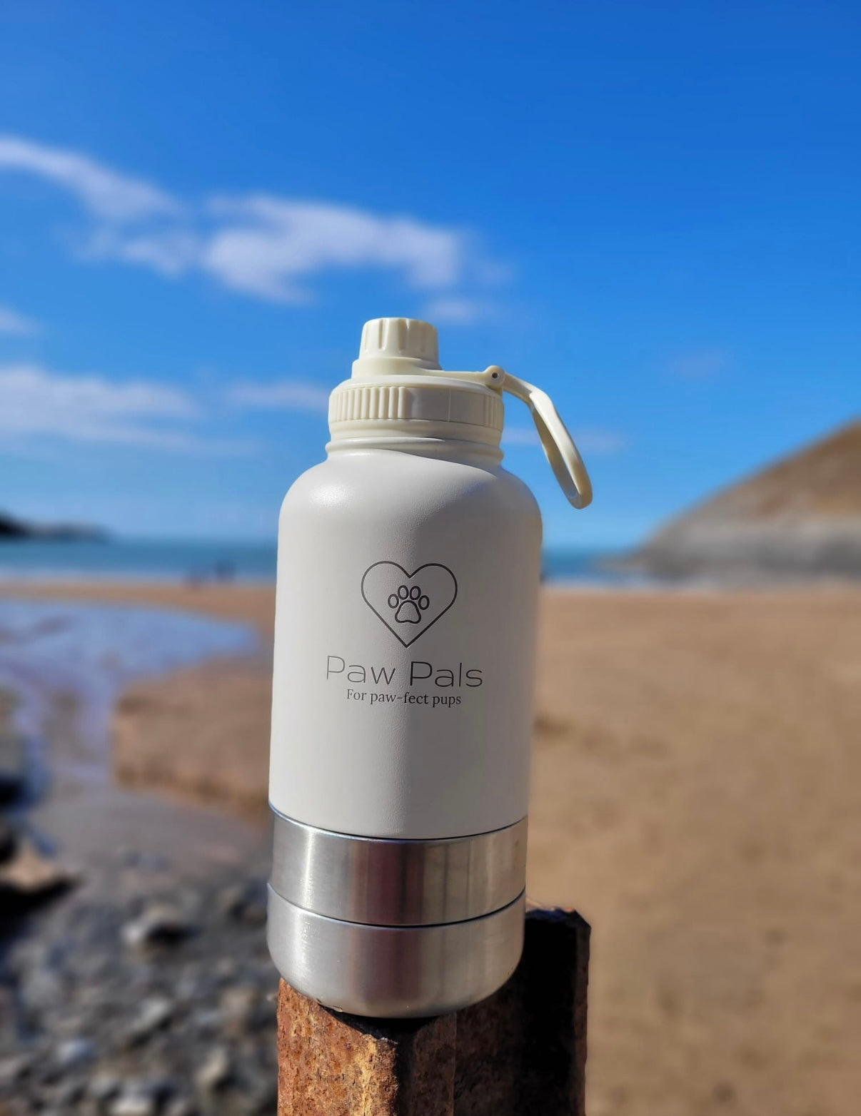 Cream Walkies Bottle