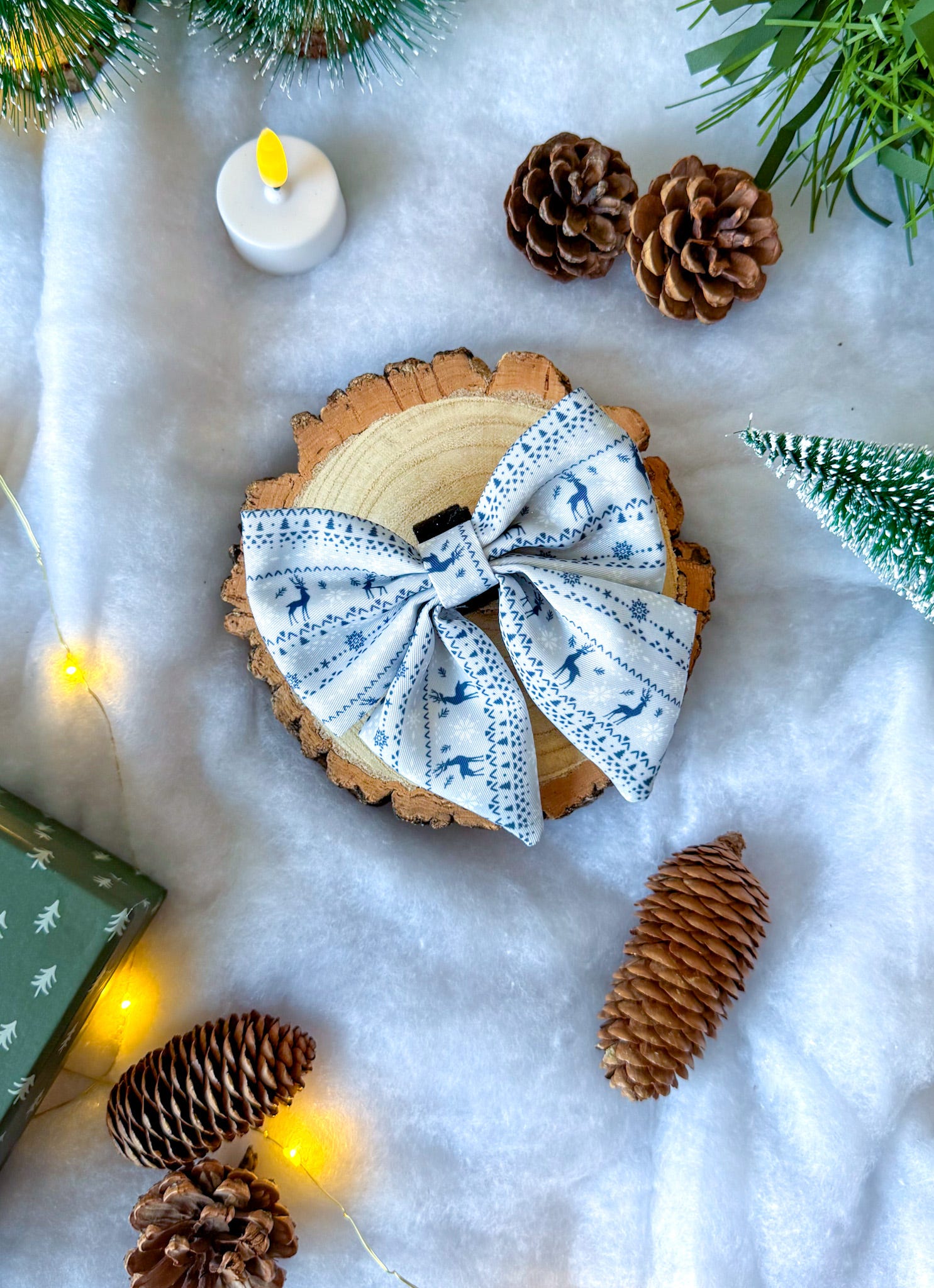 Winter Wonderland Sailor Bow