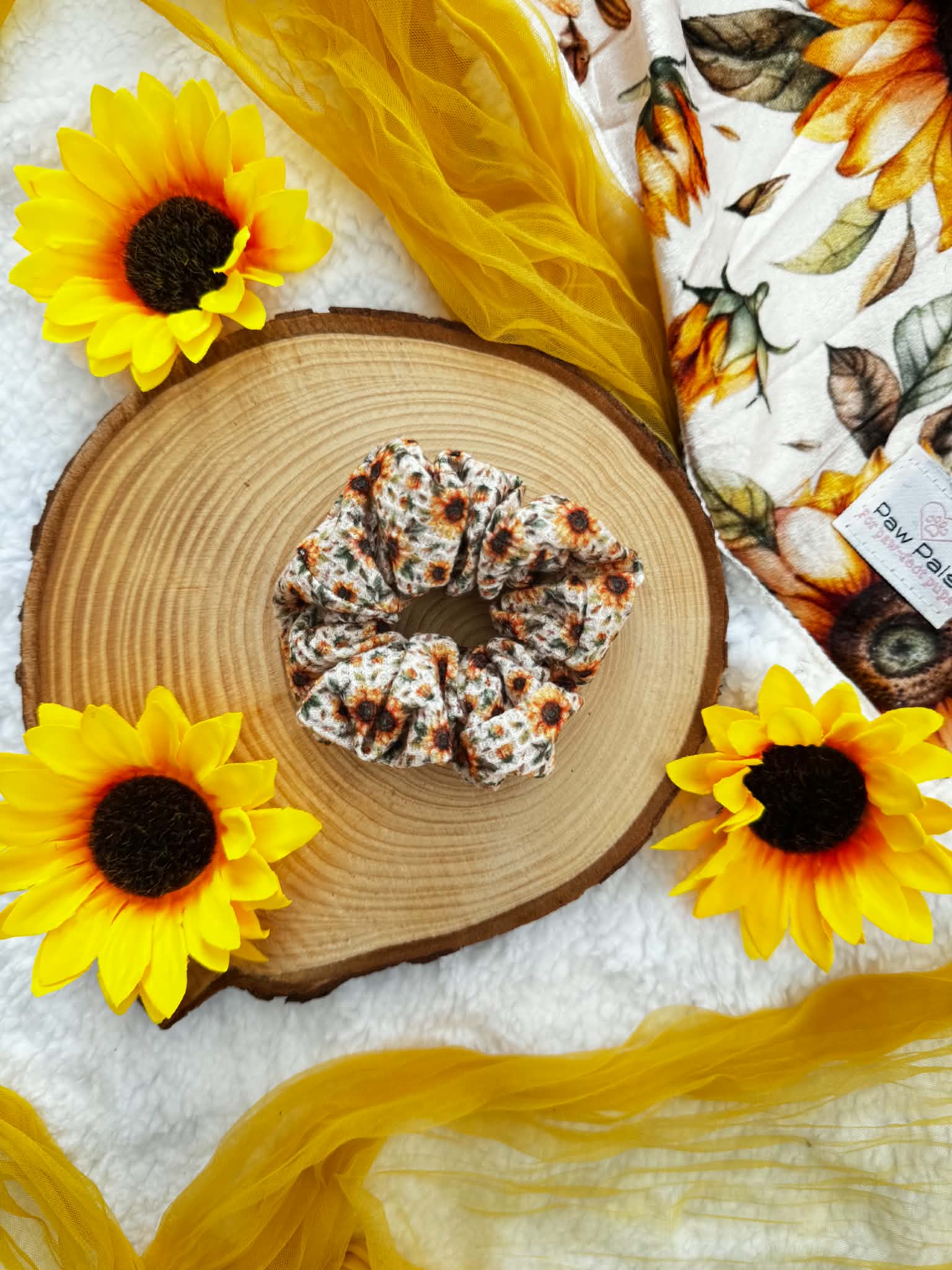 You’re My Sunflower Scrunchie