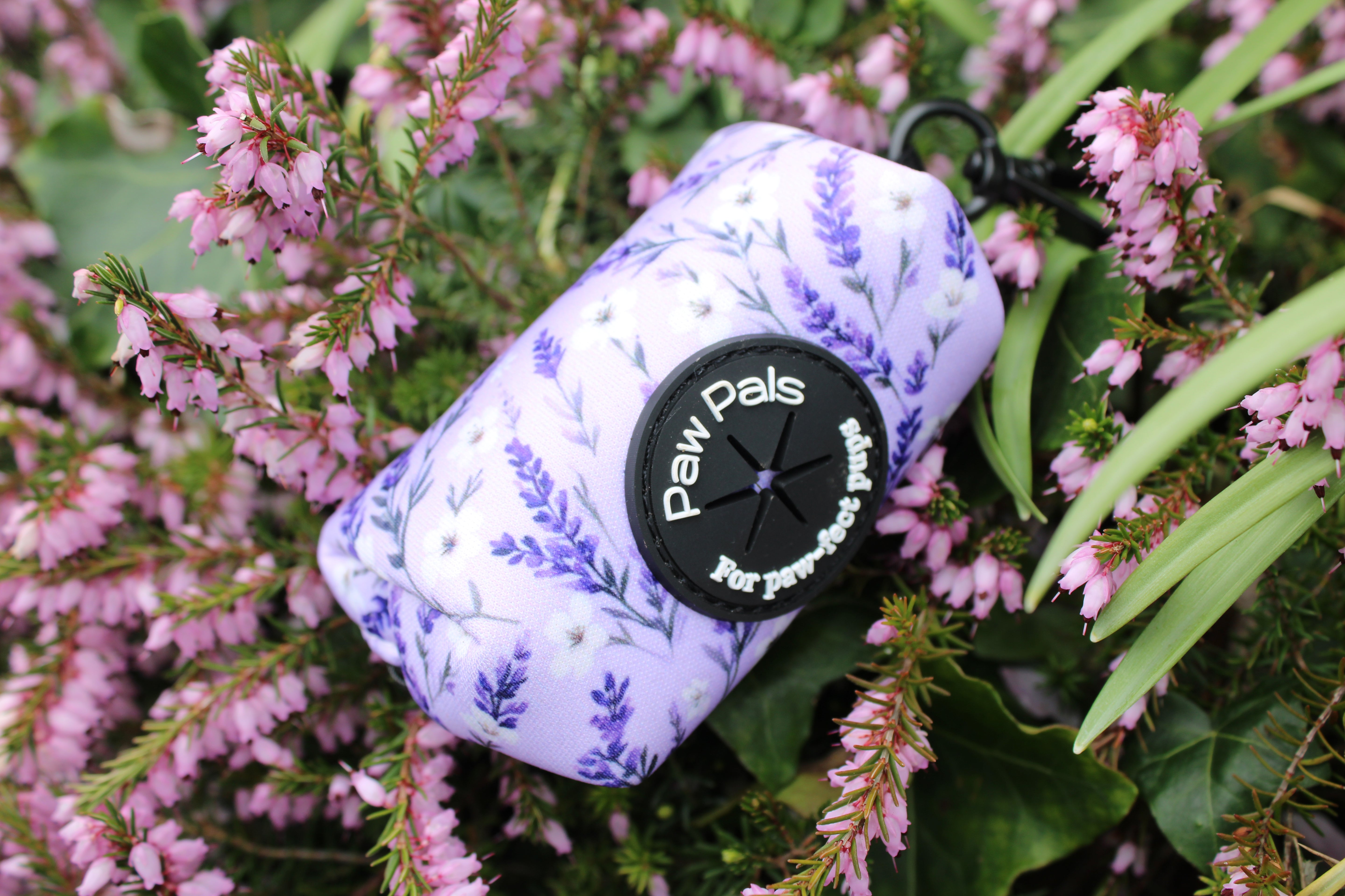 Lavender Fields Poop Bag Holder