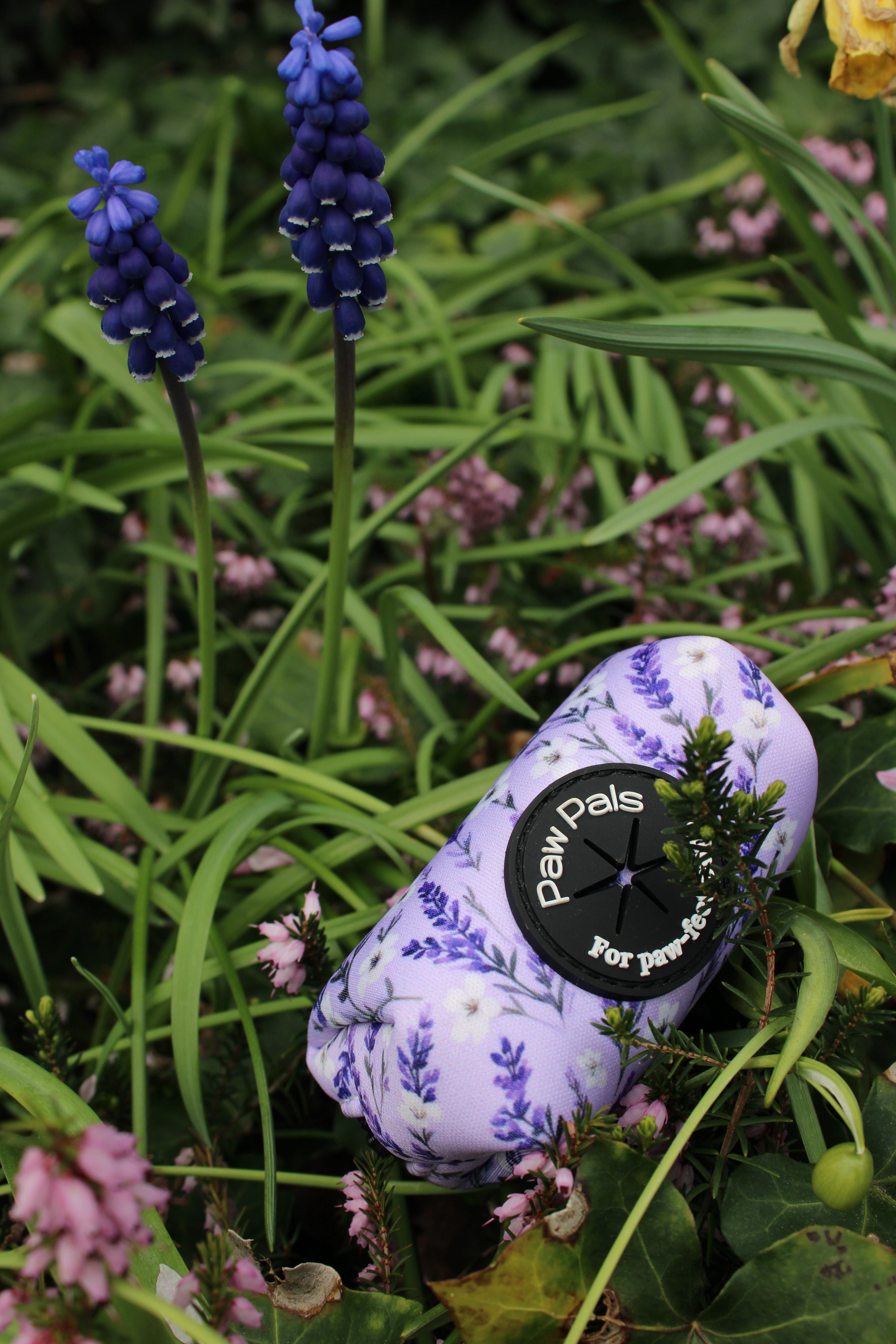 Lavender Fields Poop Bag Holder