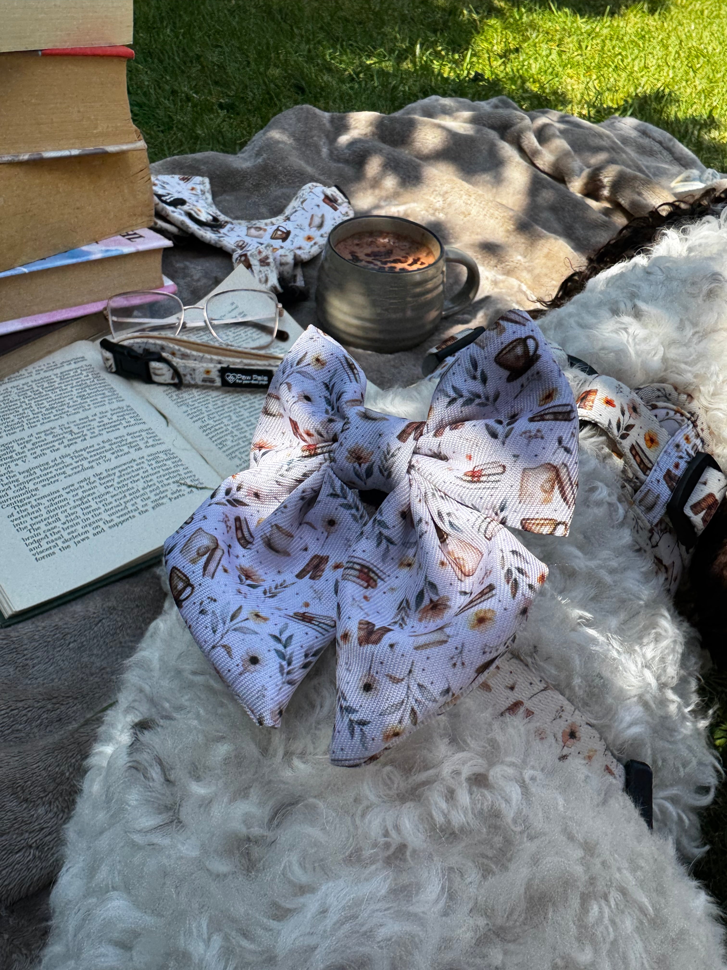 Coffee & Pup Club Sailor Bow