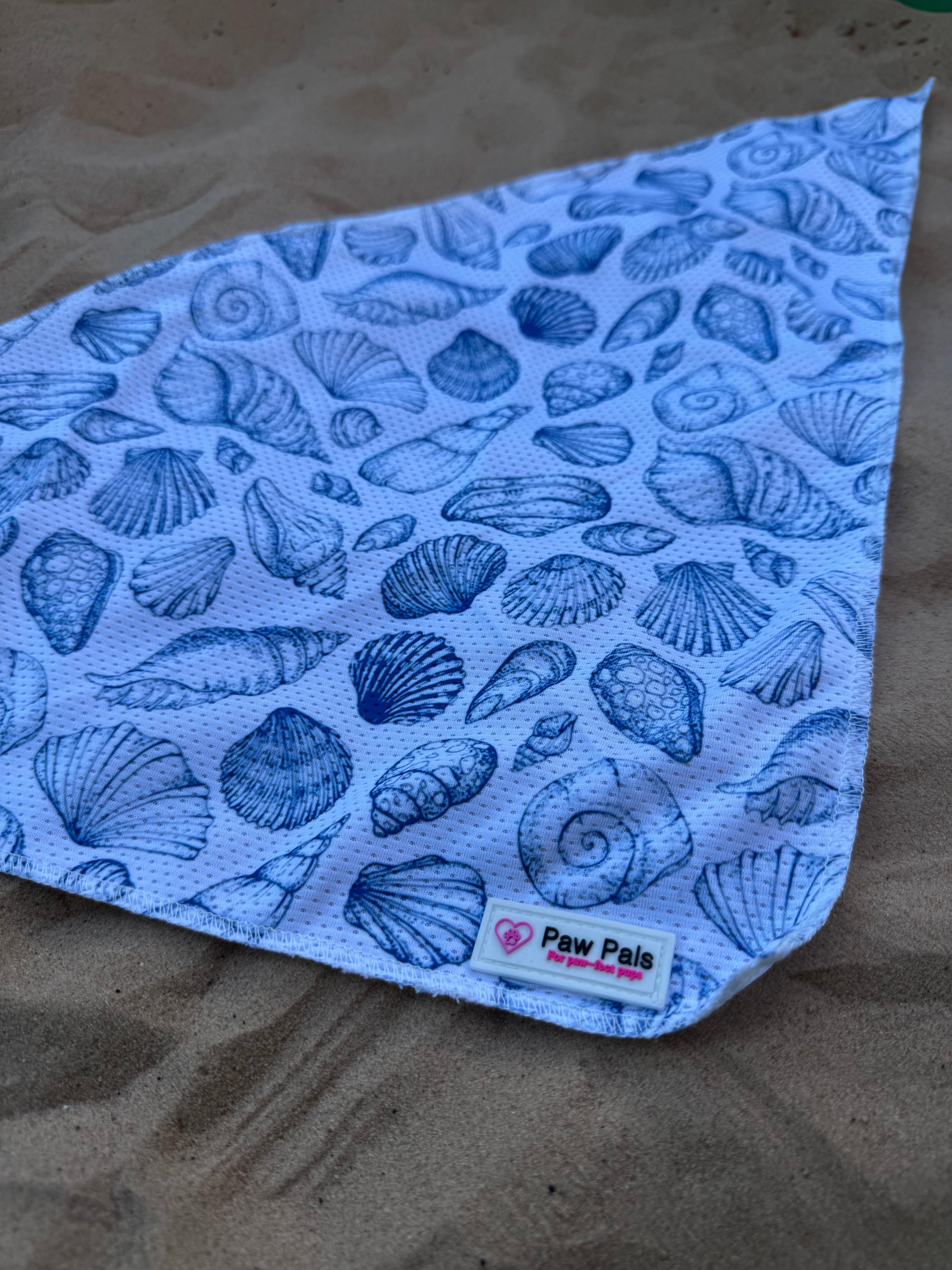 Ocean Shells Bandana
