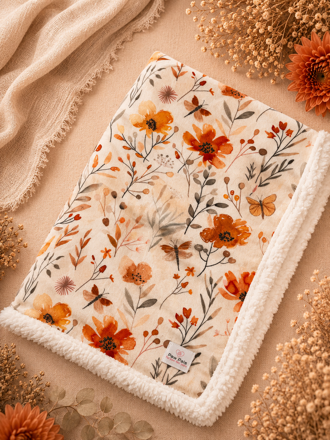 Sienna Bloom Blanket