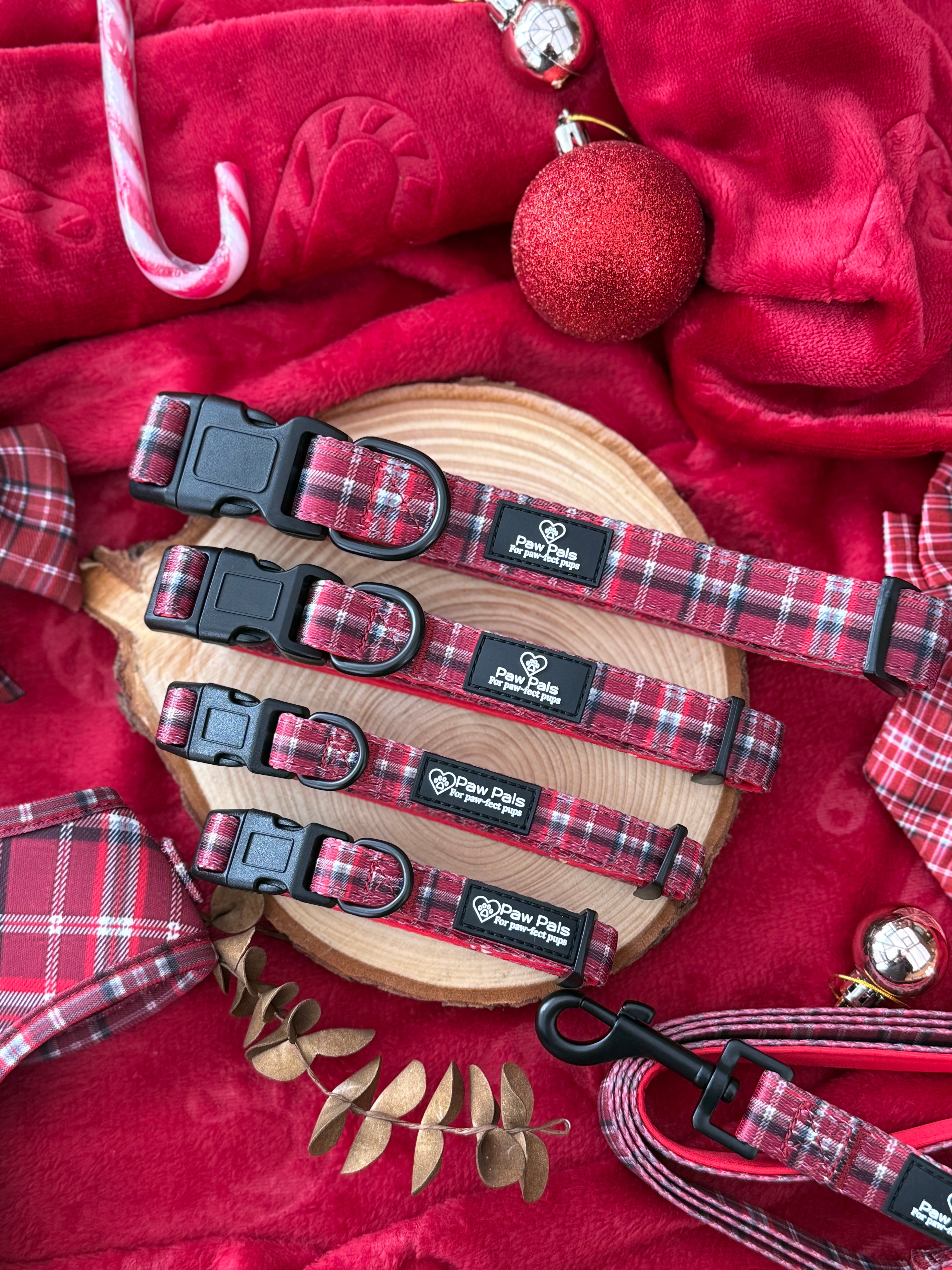 Mulberry Plaid Collar