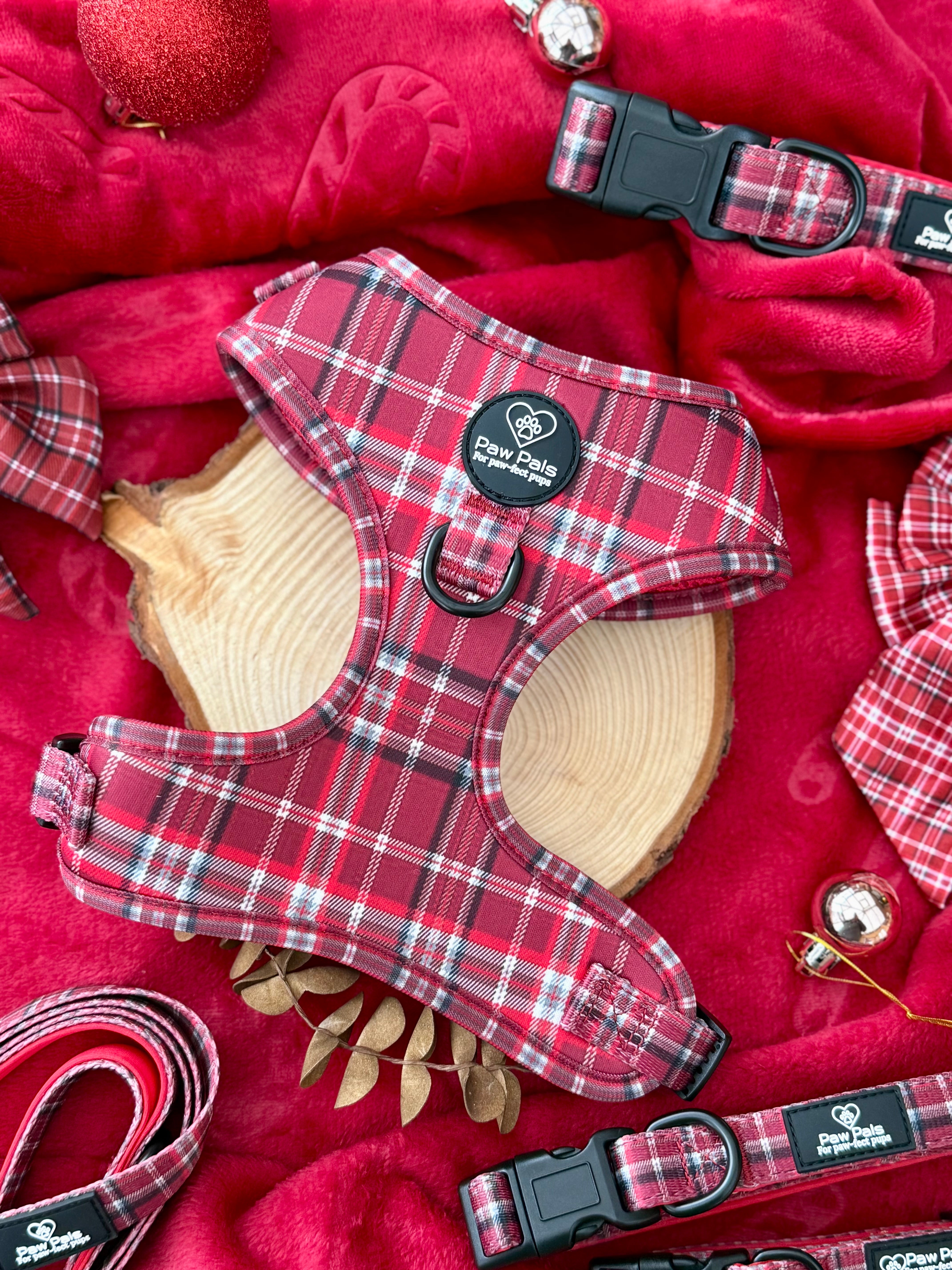 Mulberry Plaid Harness