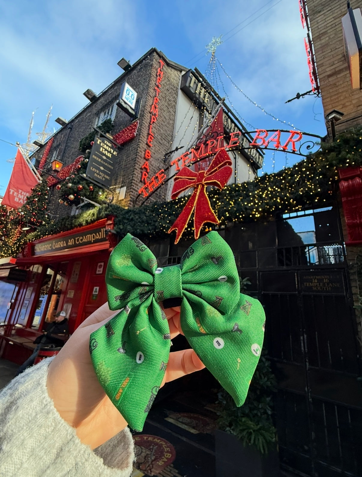 St Paddy’s Day Sailor Bow