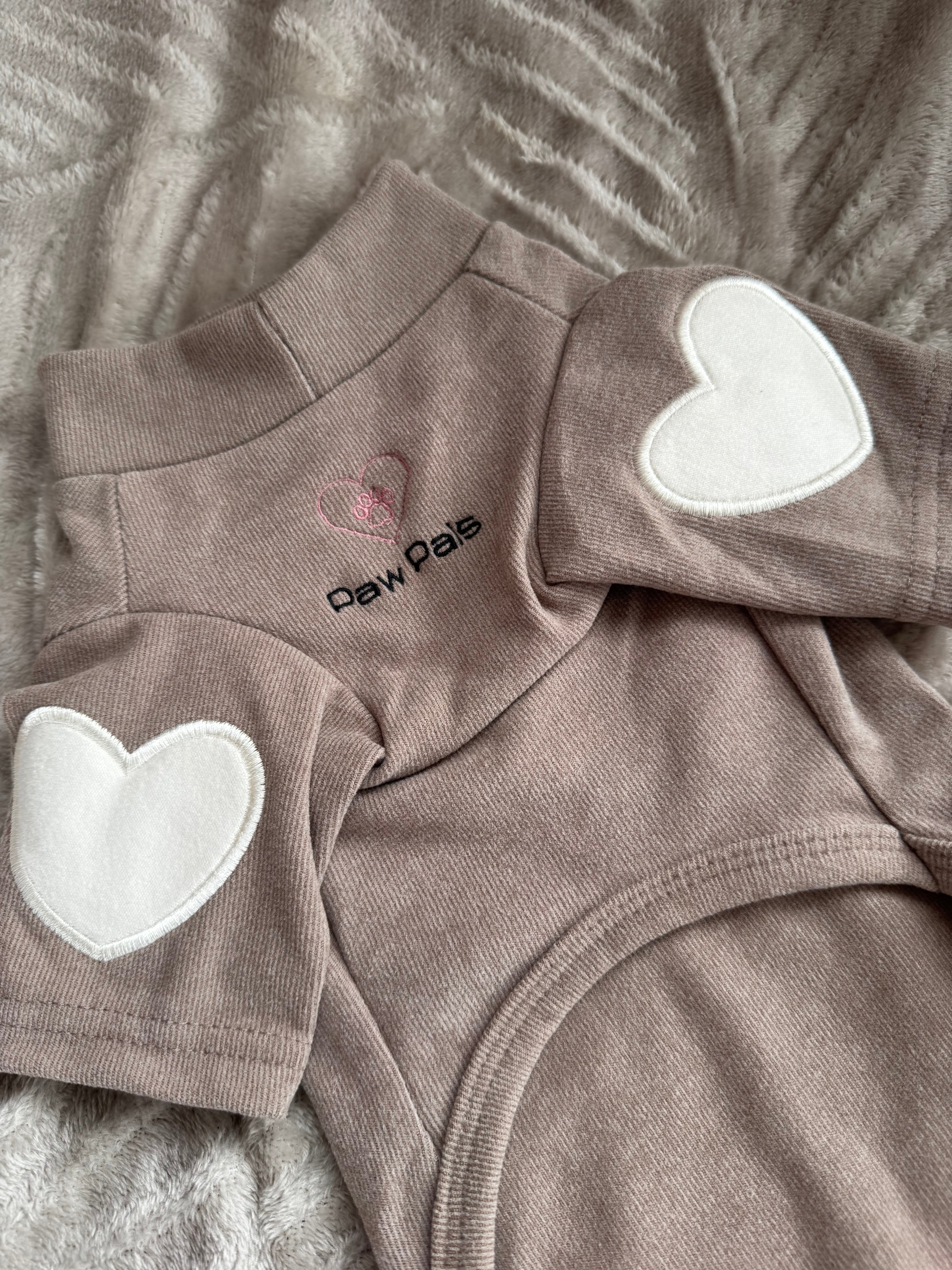 Puppy Love Mocha Jumper